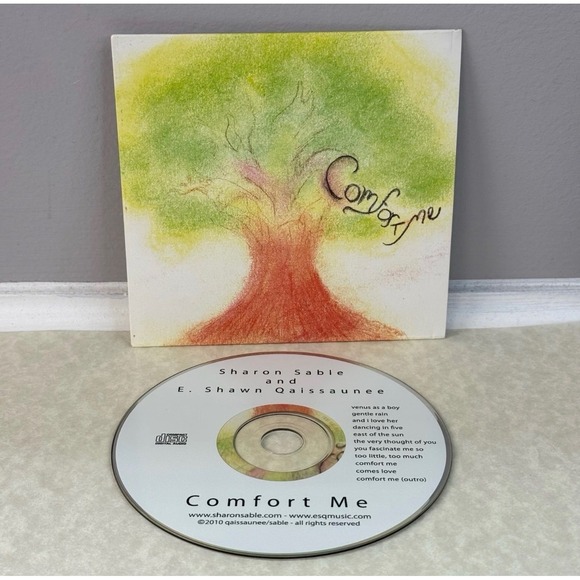 Other - Sharon Sable E. Shawn Qaissaunee Comfort Me 2010 Jazz Vocal CD Cardboard Sleeve